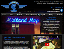 Tablet Screenshot of midlandmap.com